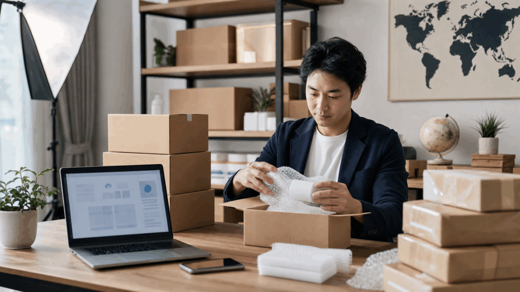 Amazon輸出手続きにおけるFBAインポートと発送代行の違い