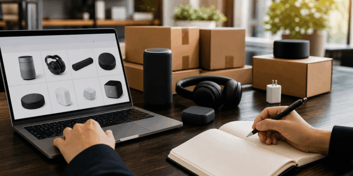 AmazonOEMで成功する市場調査の方法と、消費者の潜在的なニーズを抽出するためのリサーチツールと分析手法を解説します。